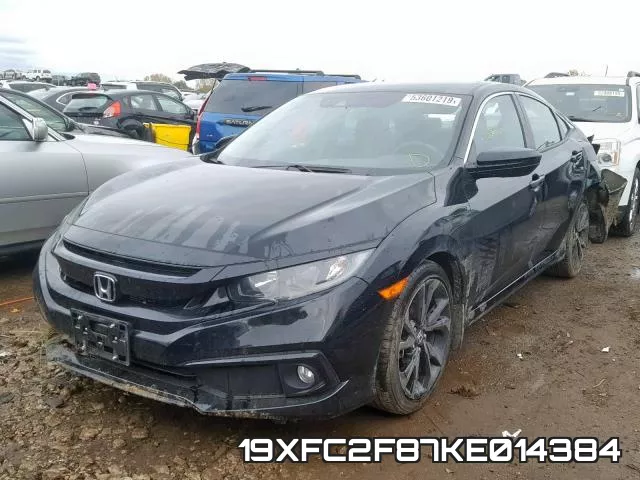19XFC2F87KE014384 фото 2