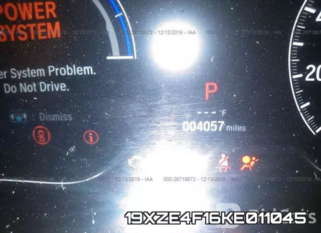 19XZE4F16KE011045 фото 6