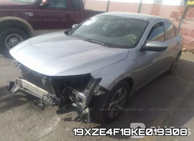 19XZE4F18KE019308 фото 2