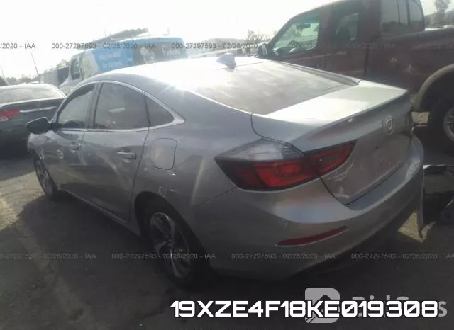 19XZE4F18KE019308 фото 3