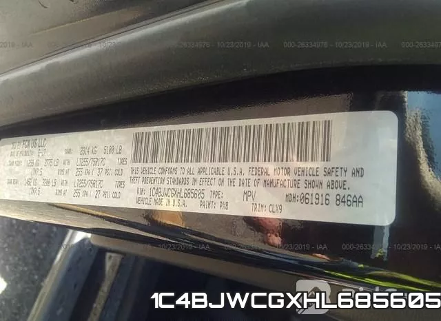 1C4BJWCGXHL685605 фото 8