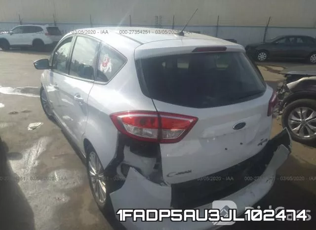 1FADP5AU3JL102474 фото 3