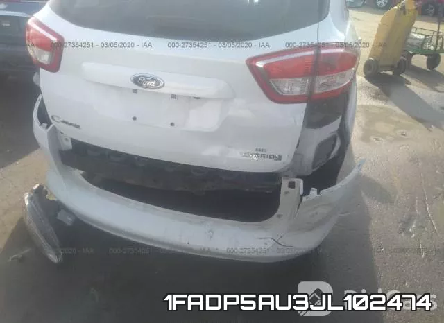 1FADP5AU3JL102474 фото 6