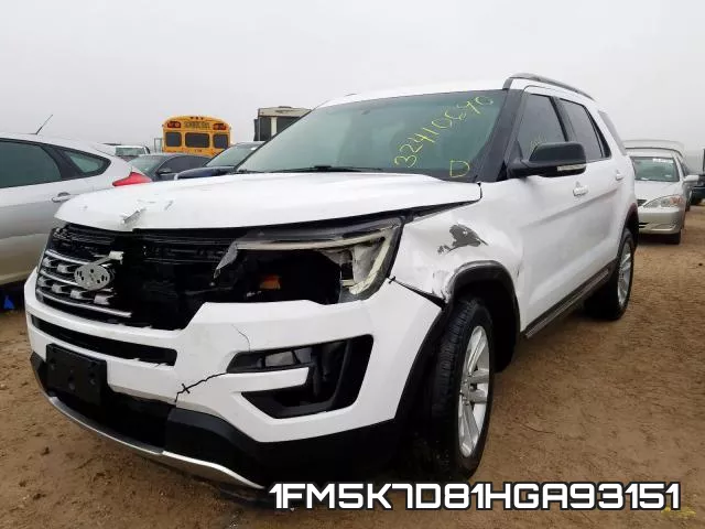 1FM5K7D81HGA93151 фото 2