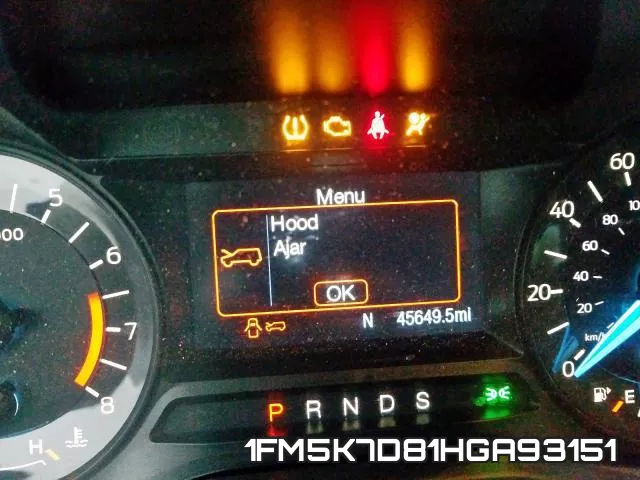 1FM5K7D81HGA93151 фото 6