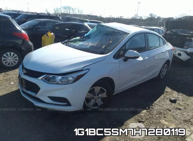 1G1BC5SM7H7280119 фото 2