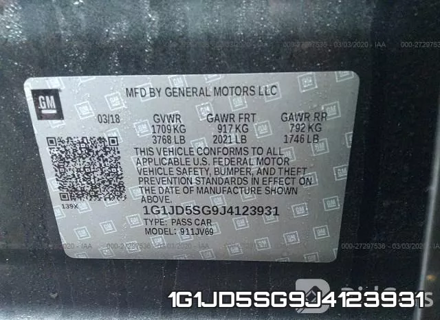 1G1JD5SG9J4123931 фото 7