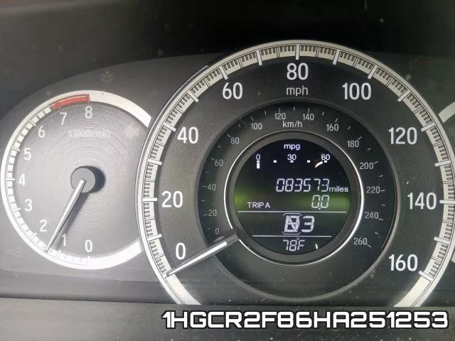 1HGCR2F86HA251253 фото 7