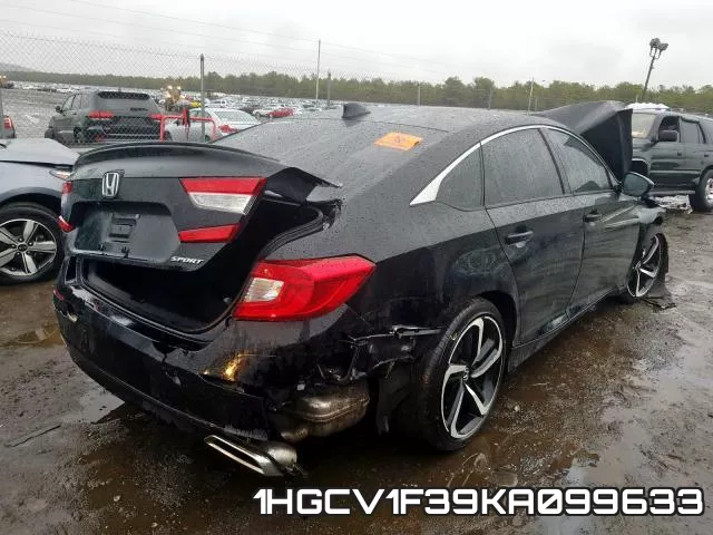 1HGCV1F39KA099633 фото 3