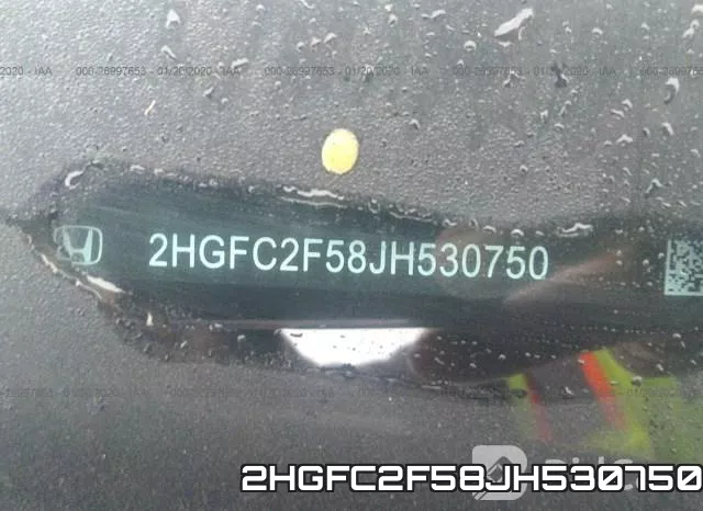 2HGFC2F58JH530750 фото 7