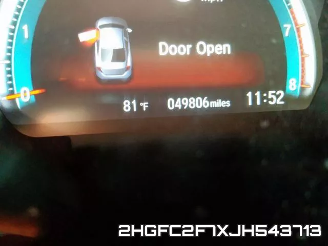 2HGFC2F7XJH543713 фото 6