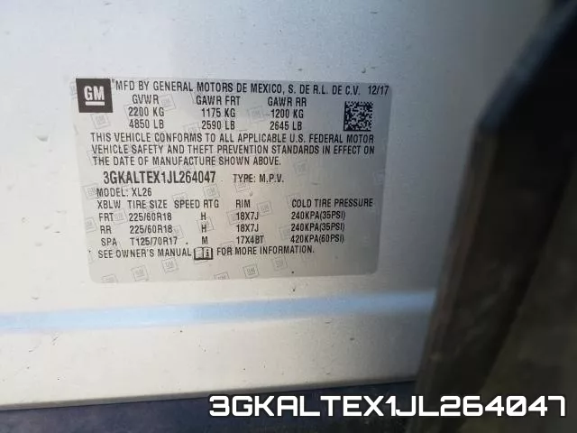3GKALTEX1JL264047 фото 2