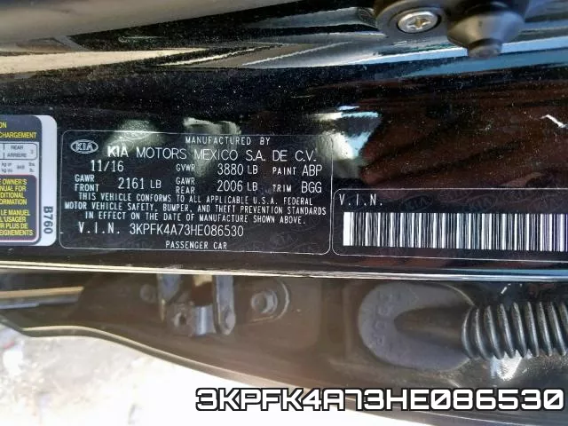 3KPFK4A73HE086530 фото 2