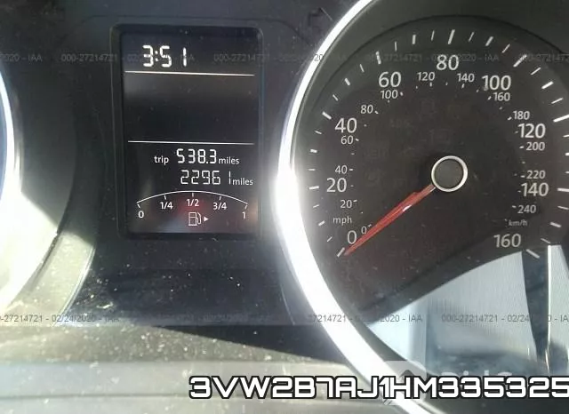 3VW2B7AJ1HM335325 фото 6