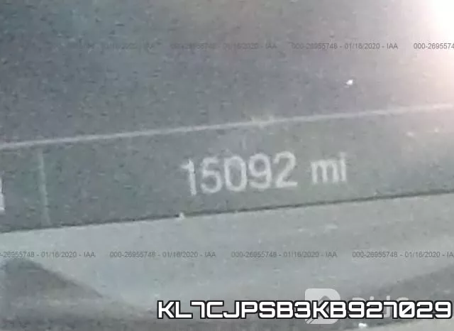 KL7CJPSB3KB927029 фото 4