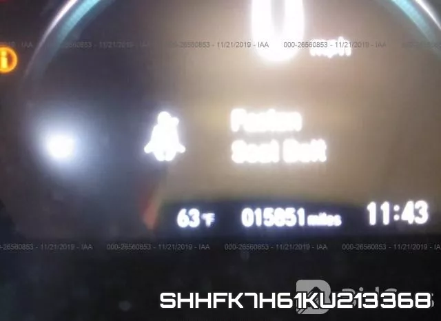 SHHFK7H61KU213368 фото 7