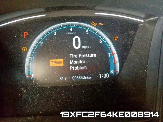 19XFC2F64KE008914 фото 4