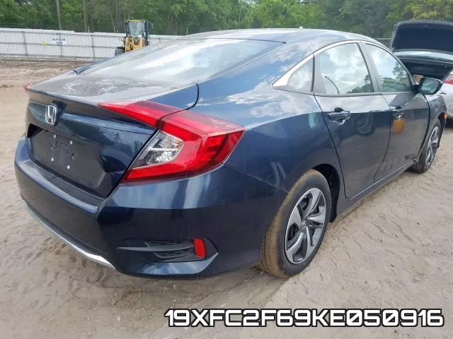 19XFC2F69KE050916 фото 2