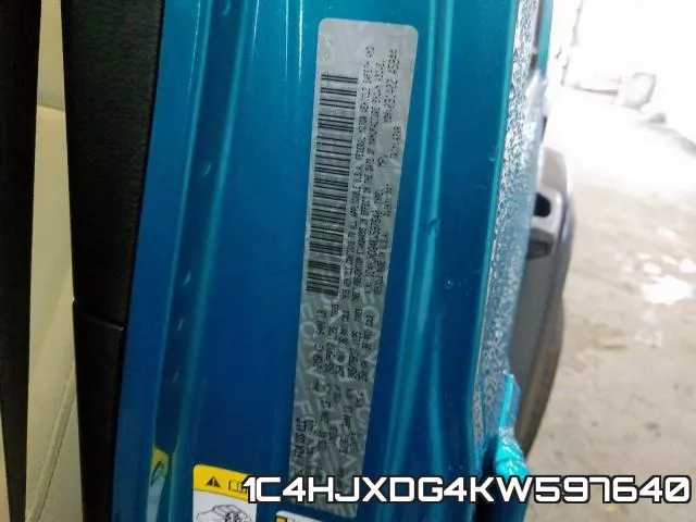 1C4HJXDG4KW597640 фото 2