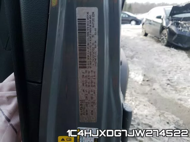 1C4HJXDG7JW274522 фото 2