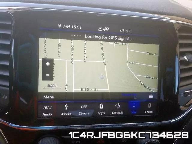 1C4RJFBG6KC734628 фото 9