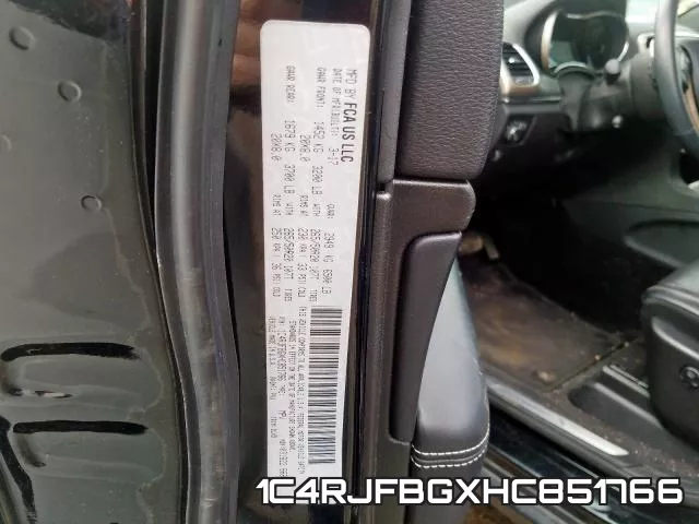 1C4RJFBGXHC851766 фото 2