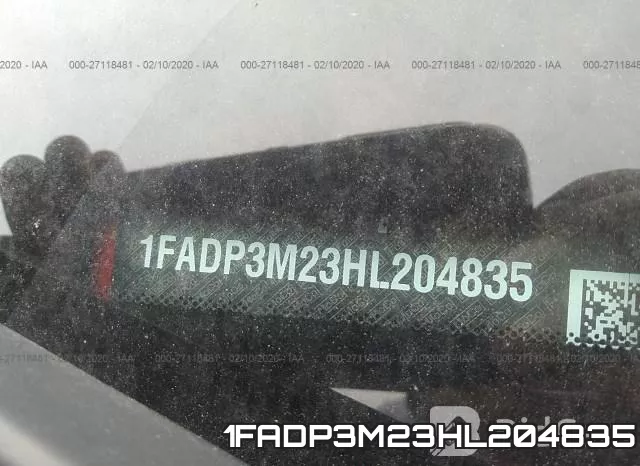 1FADP3M23HL204835 фото 6