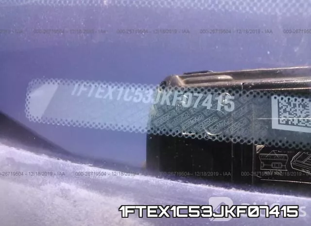 1FTEX1C53JKF07415 фото 7