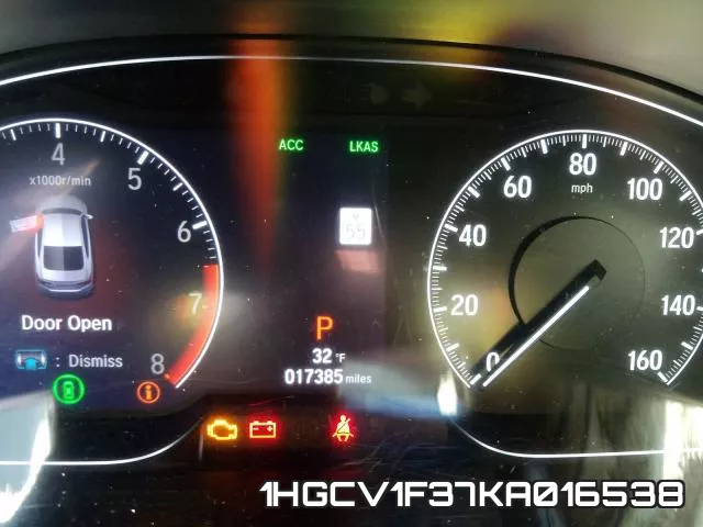 1HGCV1F37KA016538 фото 6