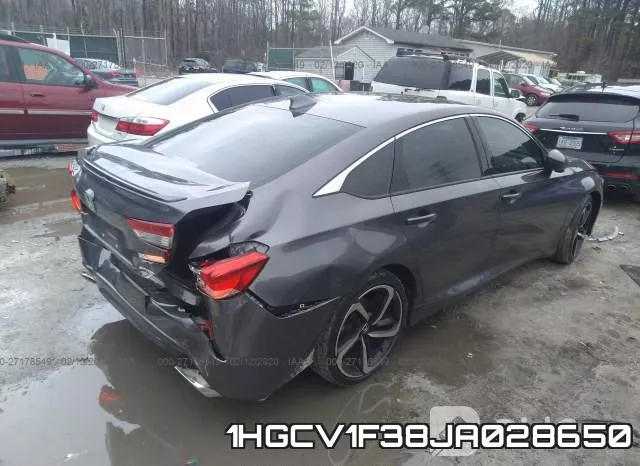 1HGCV1F38JA028650 фото 3