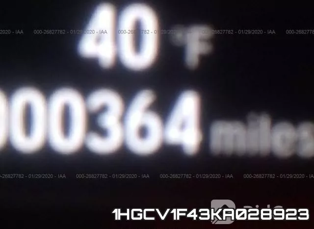 1HGCV1F43KA028923 фото 5