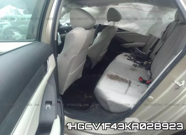 1HGCV1F43KA028923 фото 6