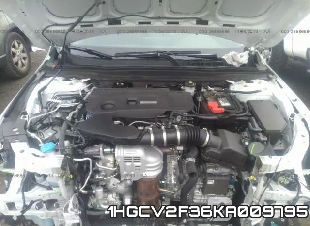 1HGCV2F36KA009795 фото 2
