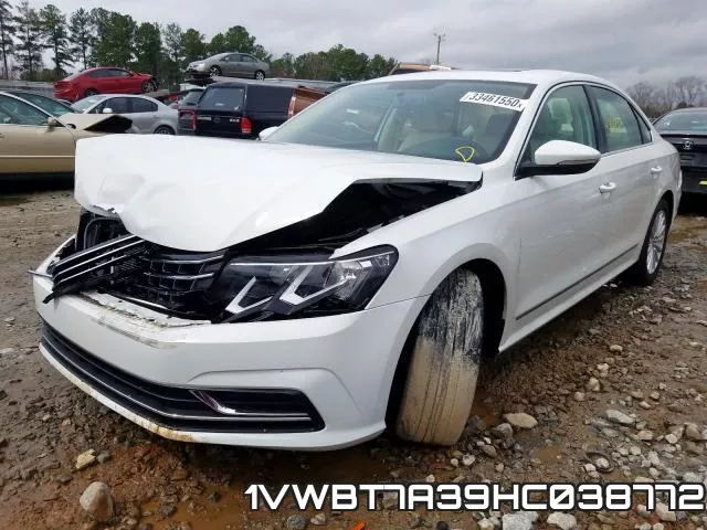 1VWBT7A39HC038772 фото 3