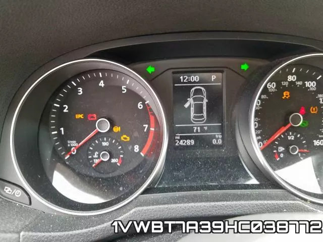 1VWBT7A39HC038772 фото 7