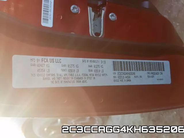 2C3CCAGG4KH635206 фото 2