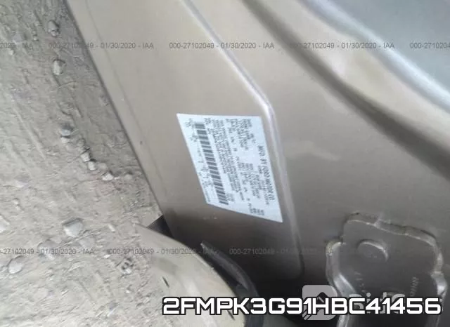 2FMPK3G91HBC41456 фото 8