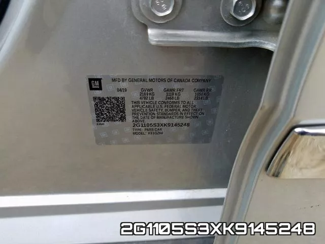 2G1105S3XK9145248 фото 2
