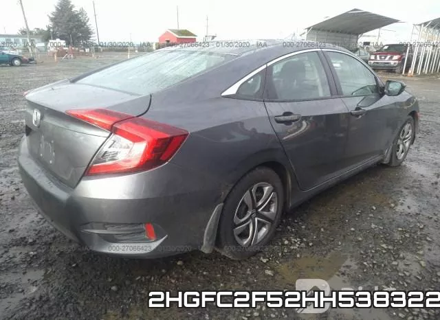 2HGFC2F52HH538322 фото 3