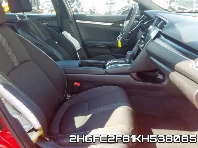 2HGFC2F81KH538085 фото 4