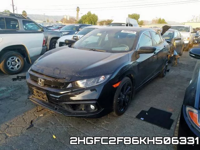 2HGFC2F86KH506331 фото 3