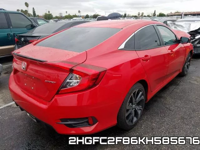 2HGFC2F86KH585676 фото 4