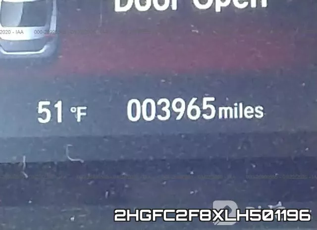 2HGFC2F8XLH501196 фото 7
