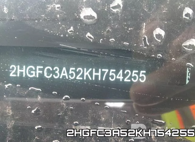 2HGFC3A52KH754255 фото 9