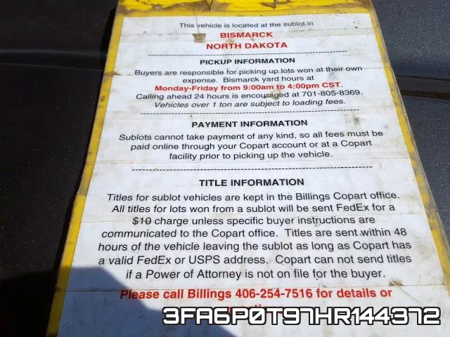 3FA6P0T97HR144372 фото 6