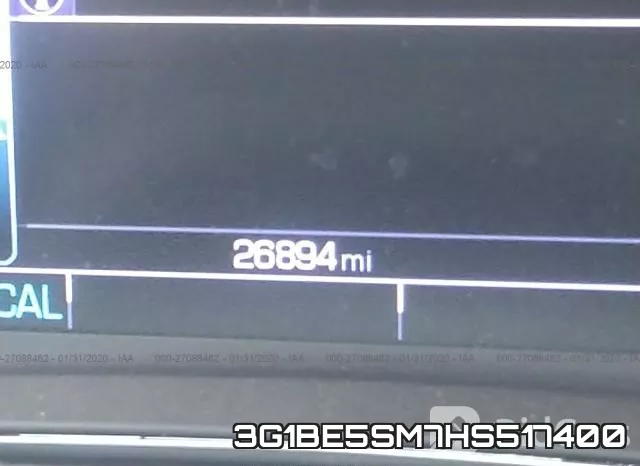 3G1BE5SM7HS517400 фото 6