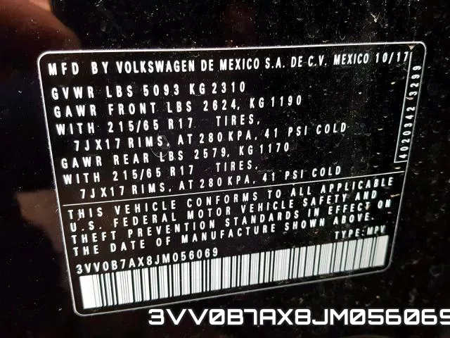 3VV0B7AX8JM056069 фото 2