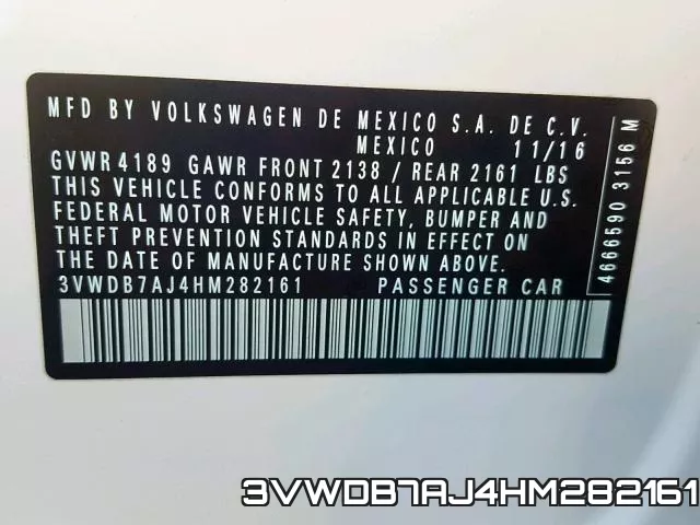 3VWDB7AJ4HM282161 фото 2