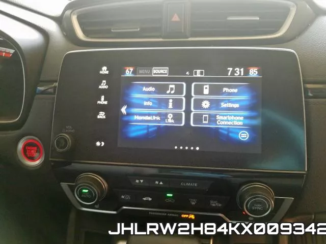 JHLRW2H84KX009342 фото 7