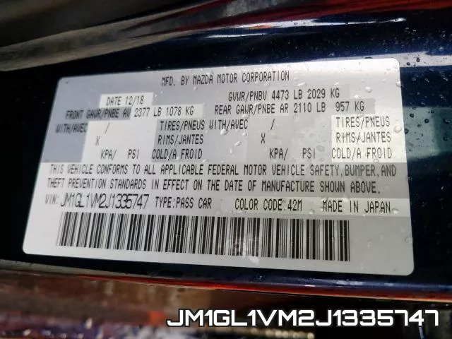 JM1GL1VM2J1335747 фото 2
